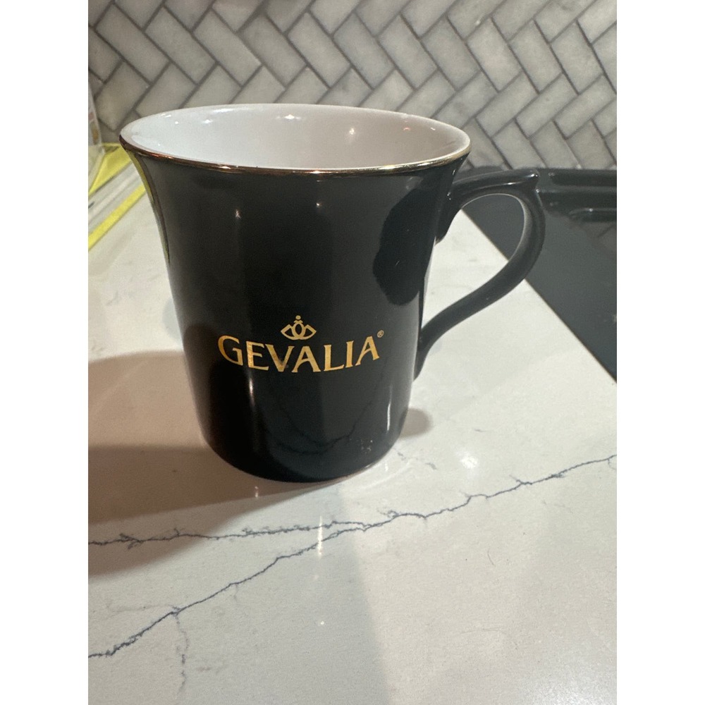 Gevalia Gold Trimmed Coffee Cup